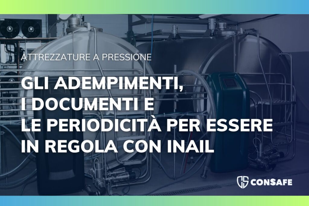 Sicurezza delle attrezzature a pressione